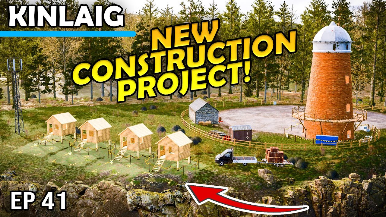NEW CONSTRUCTION PROJECT! - Highlands Fishing | Farming Simulator 25 - Episode 41
