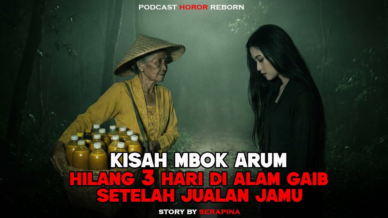 KISAH MBOK ARUM TUKANG JAMU HILANG 3 HARI DI ALAM GAIB‼️