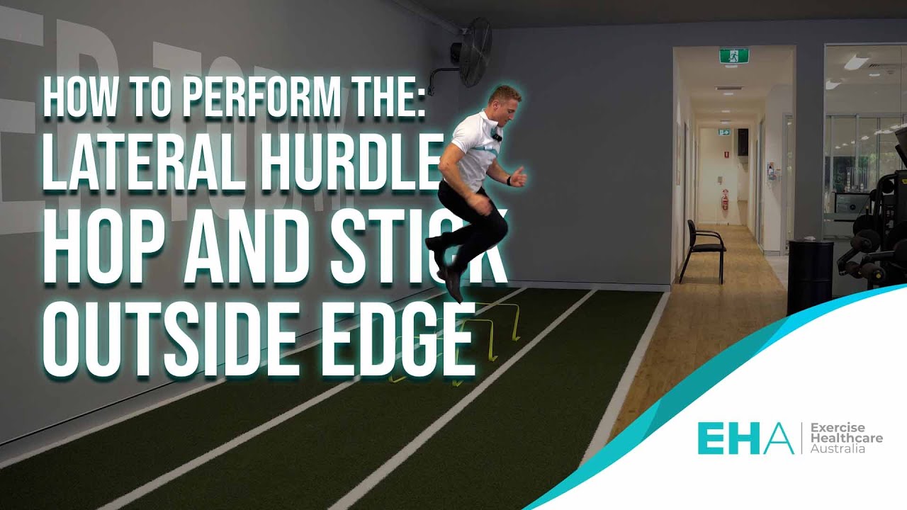 How To Perform The Lateral Hurdle Hop and Stick Outside Edge