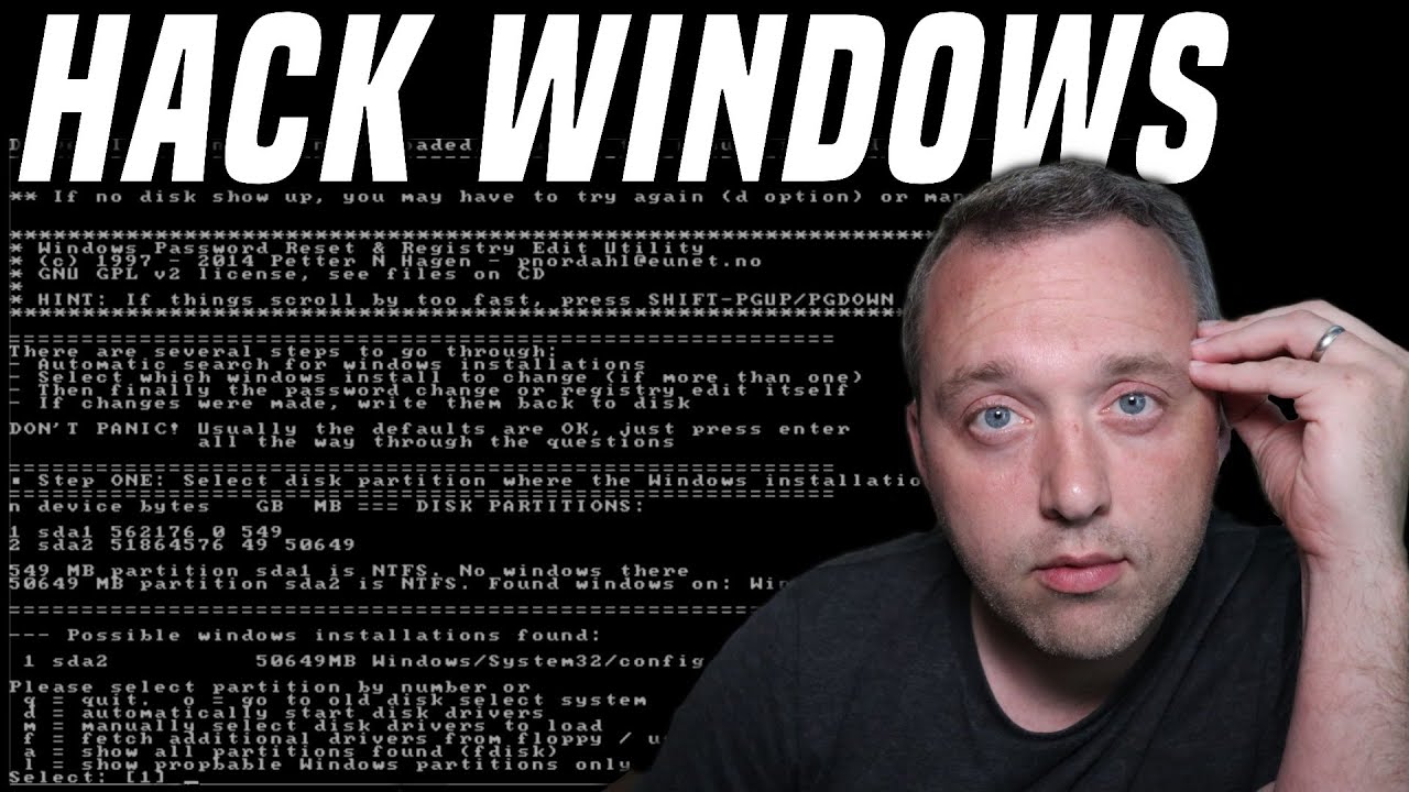 Сбросьте забытый пароль Windows с помощью бесплатного ПО