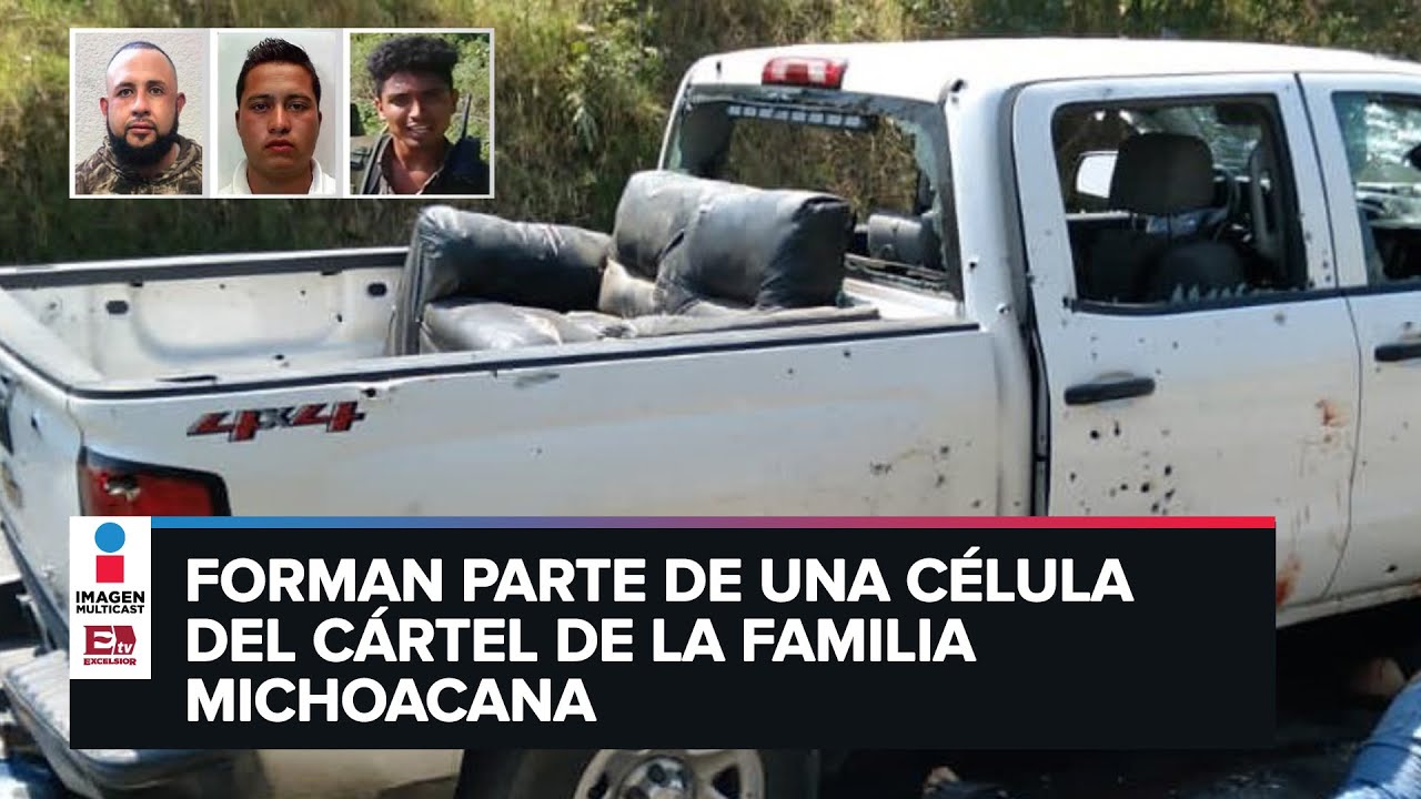 Ubican y ofrecen recompensa por tres sujetos ligados a emboscada a policías del Edomex