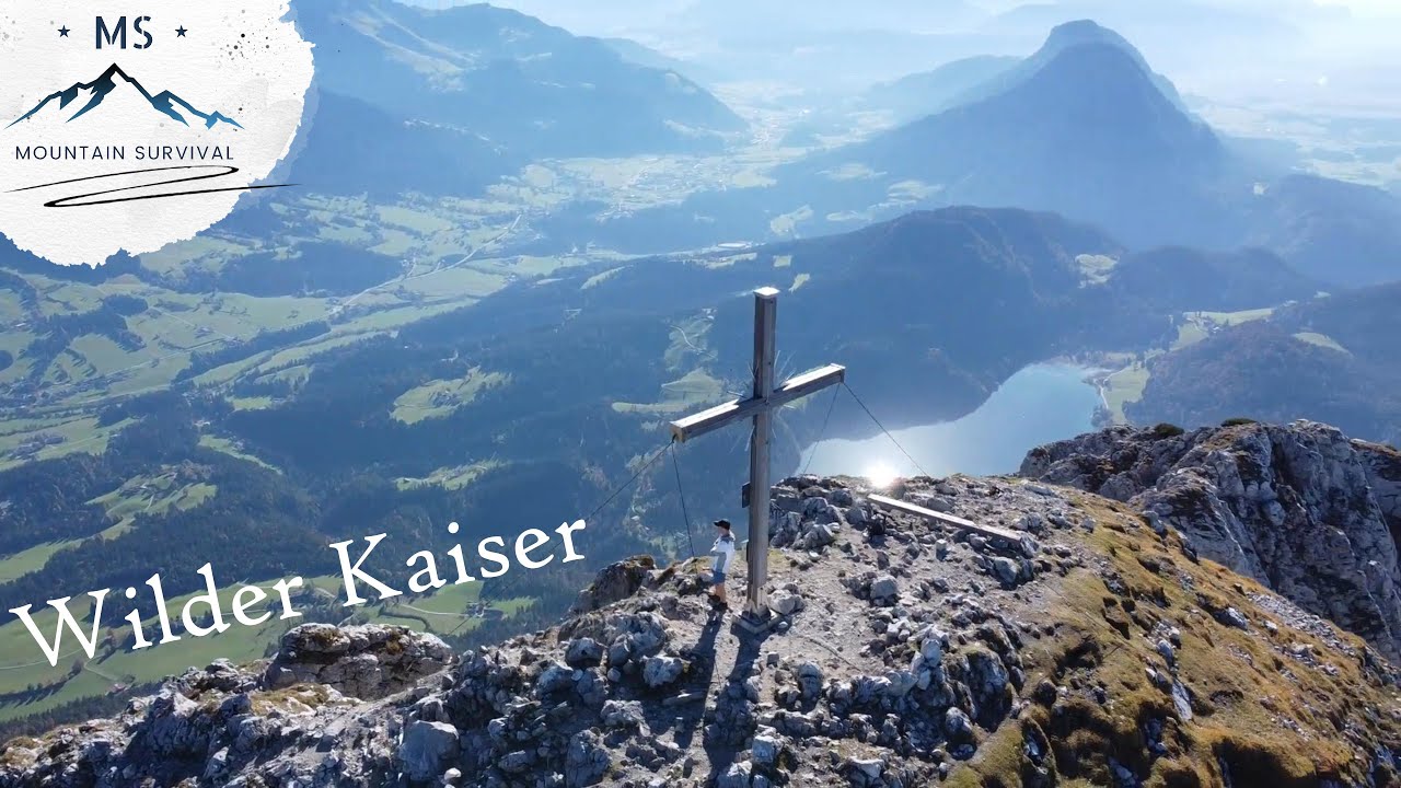 Wilder Kaiser Scheffauer 2111m über Wiedauersteig Klettersteig Rundwanderung
