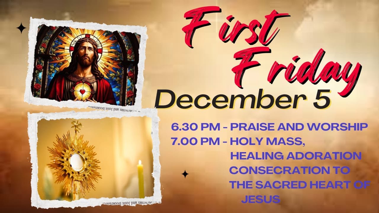 First Friday Healing Service | Fr. Joby George VC | 6:45 PM, Friday 05 DECEMBER 2025