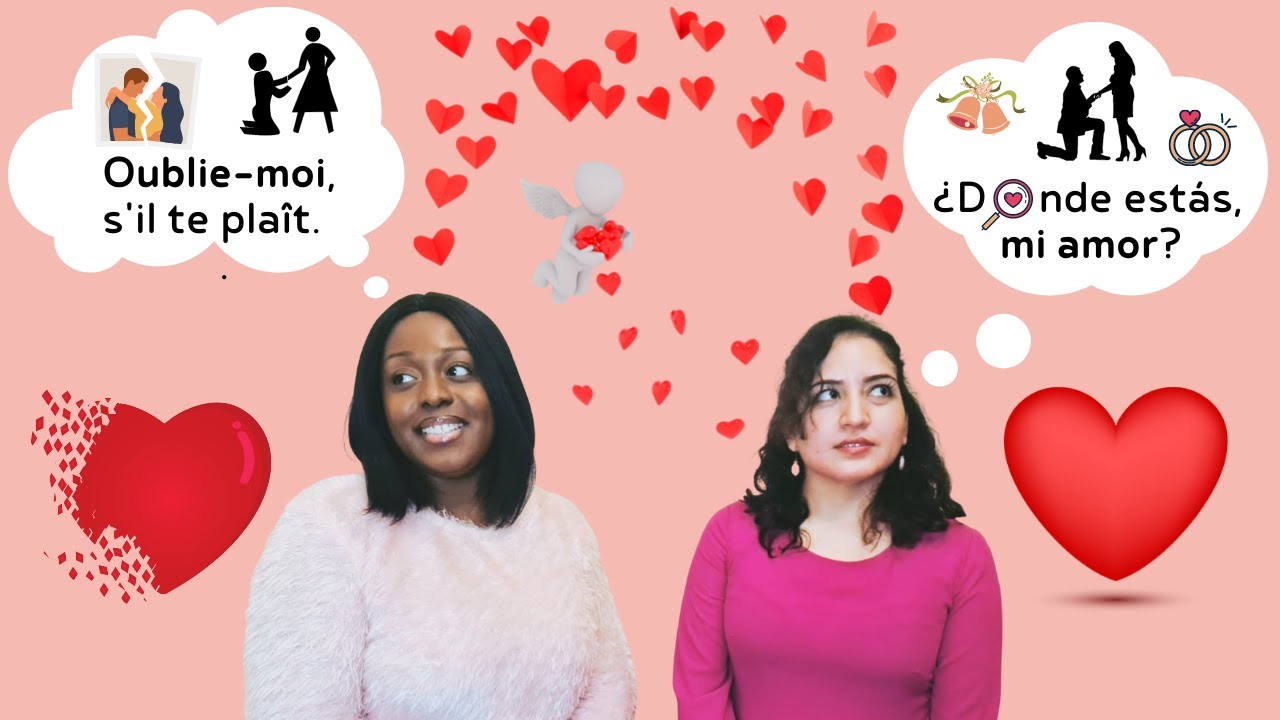 Useful expressions on the topic of Love in French and Spanish