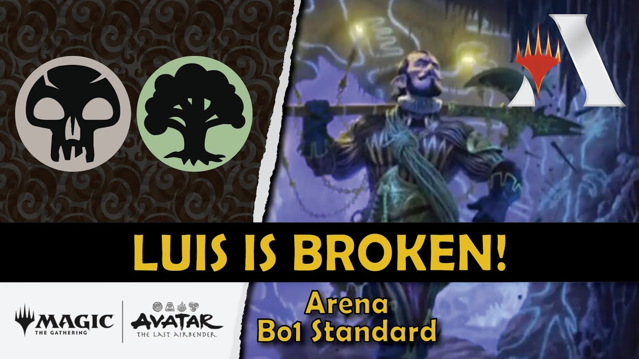 Luis + Ouroboroid = UNBEATABLE?! New Golgari Lifegain Destroys #mtgarena #avatar #standard #mtg