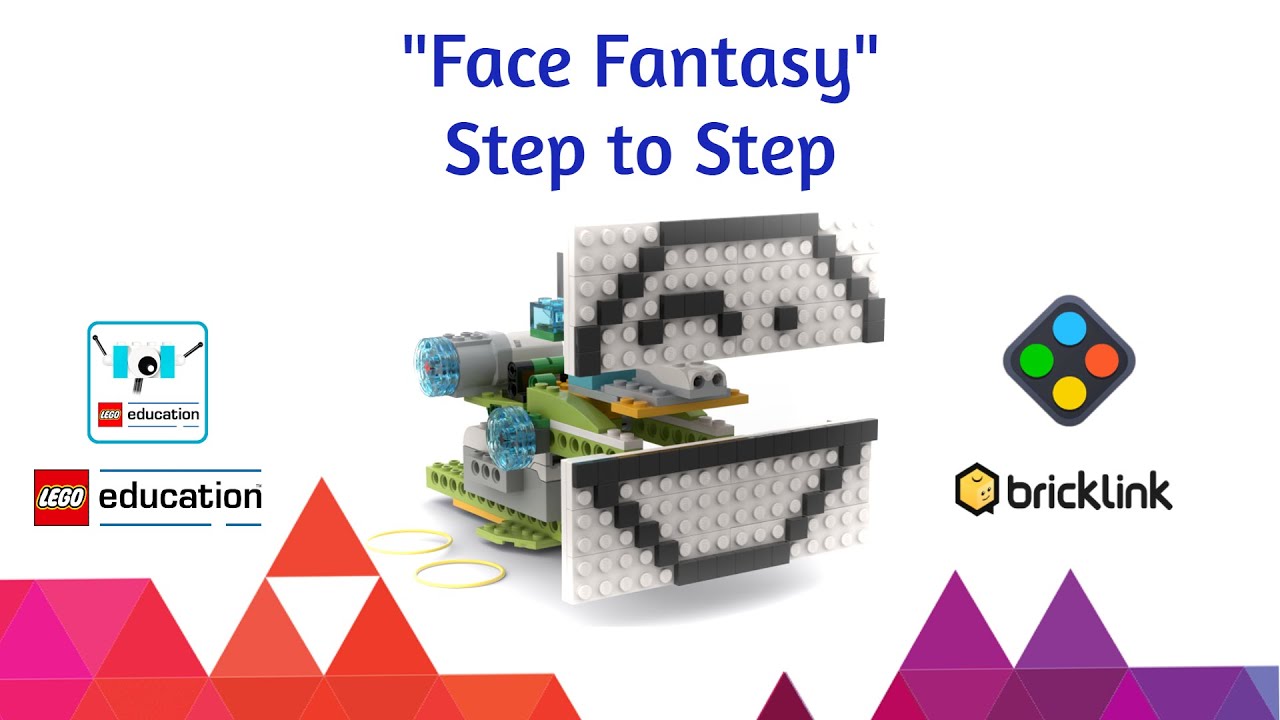 LEGO WEDO 2.0 ⚙️ FACE FANTASY LEGO WEDO | Учебник ✔️ (45300)
