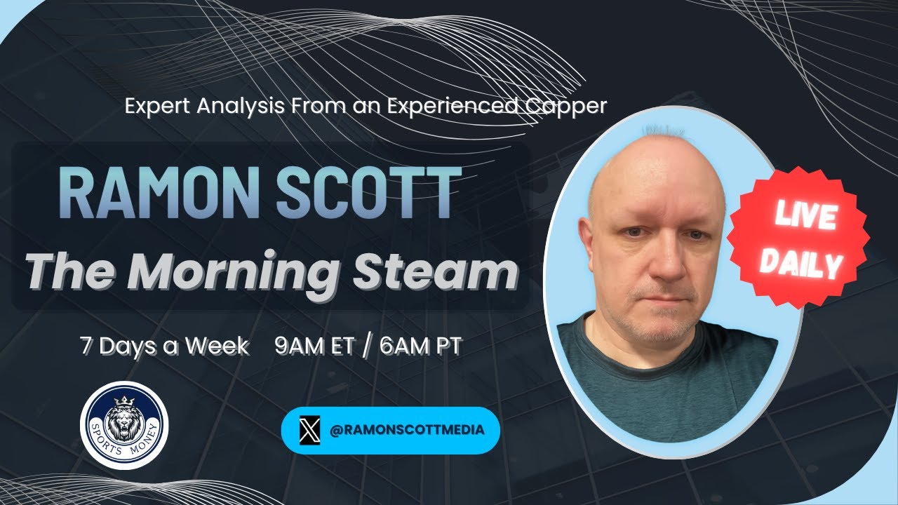 The Morning Steam - LIVE Daily Sports Betting Analysis with Ramon Scott - Friday, March 27, 2026
