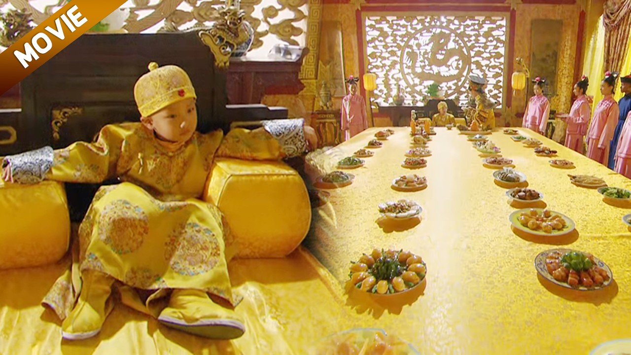 剛登基的三歲小皇帝只是张了下嘴，谁料兩百道御膳齊上，百名宮女瞬間圍上來！#中國電視劇#中國電視劇 #古裝 #chinesedrama #雍正#清朝#權謀劇#历史传奇剧#溥仪#惠英紅