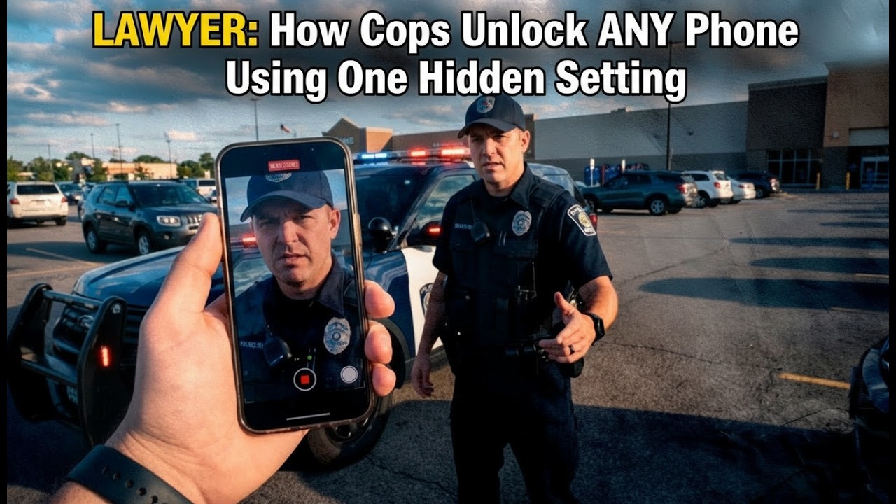 LAWYER: How Cops Unlock ANY Phone Using One Hidden Setting | Traffic LAWS