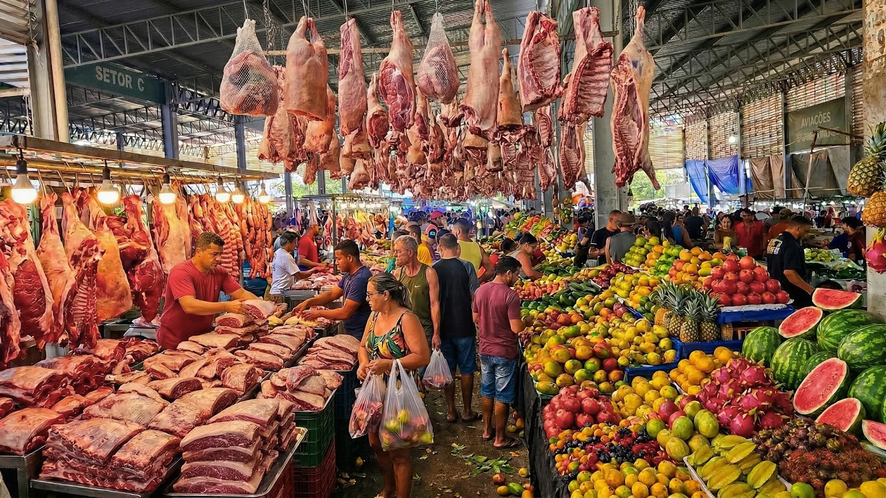 A FEIRA LIVRE MAIS ORGANIZADA DO NORDESTE, AQUI É SÓ FARTURA!!!