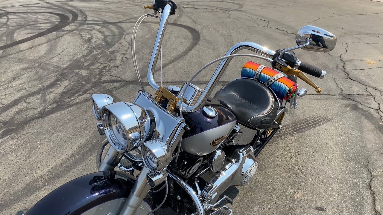 Handlebar Install Harley Softail Deluxe