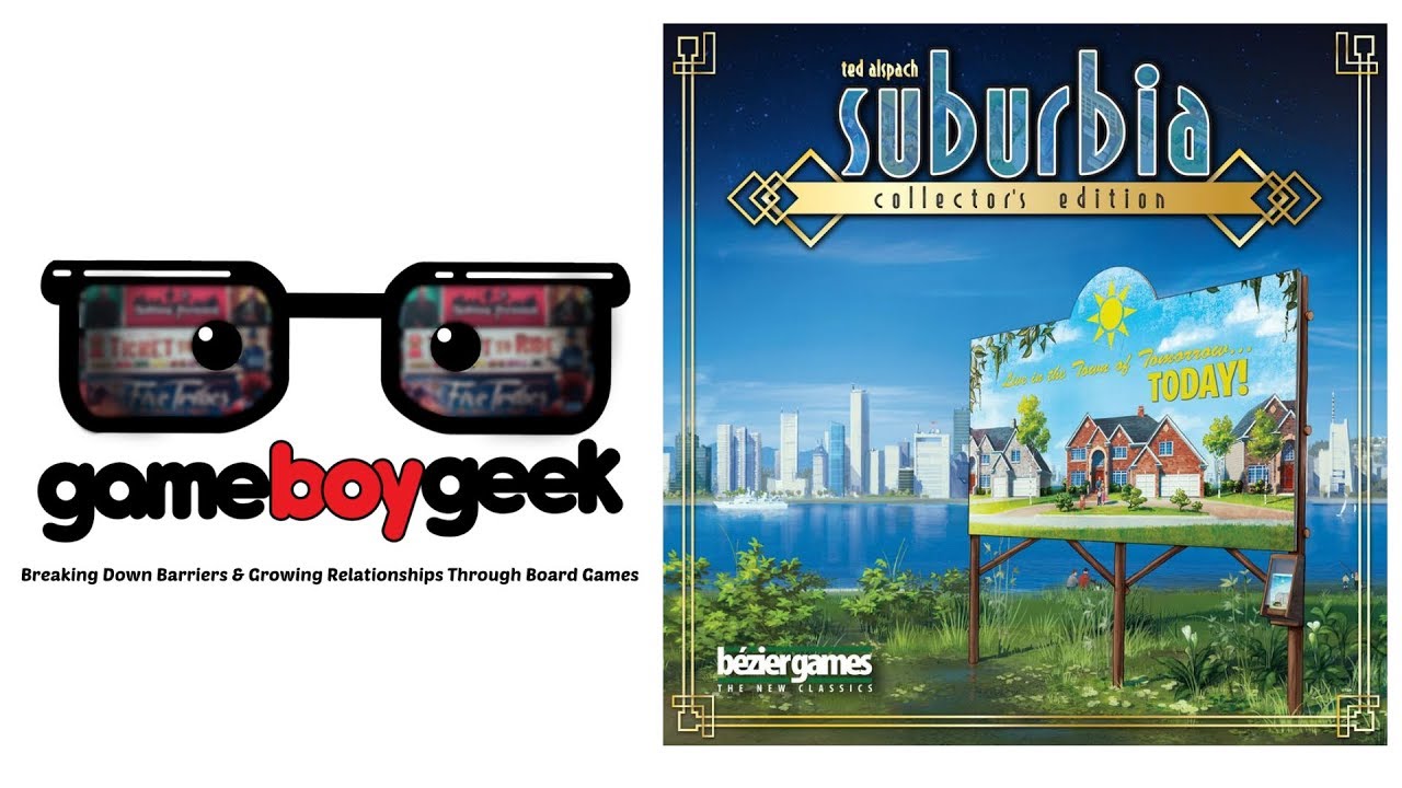 Обзор коллекционного издания Suburbia от Game Boy Geek
