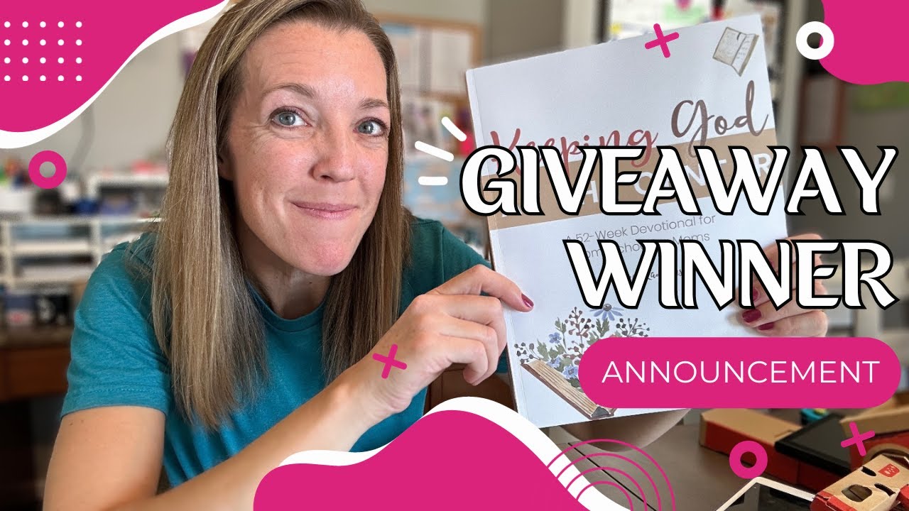 Homeschool Prayer Challenge Giveaway *WINNER ANNOUNCEMENT*