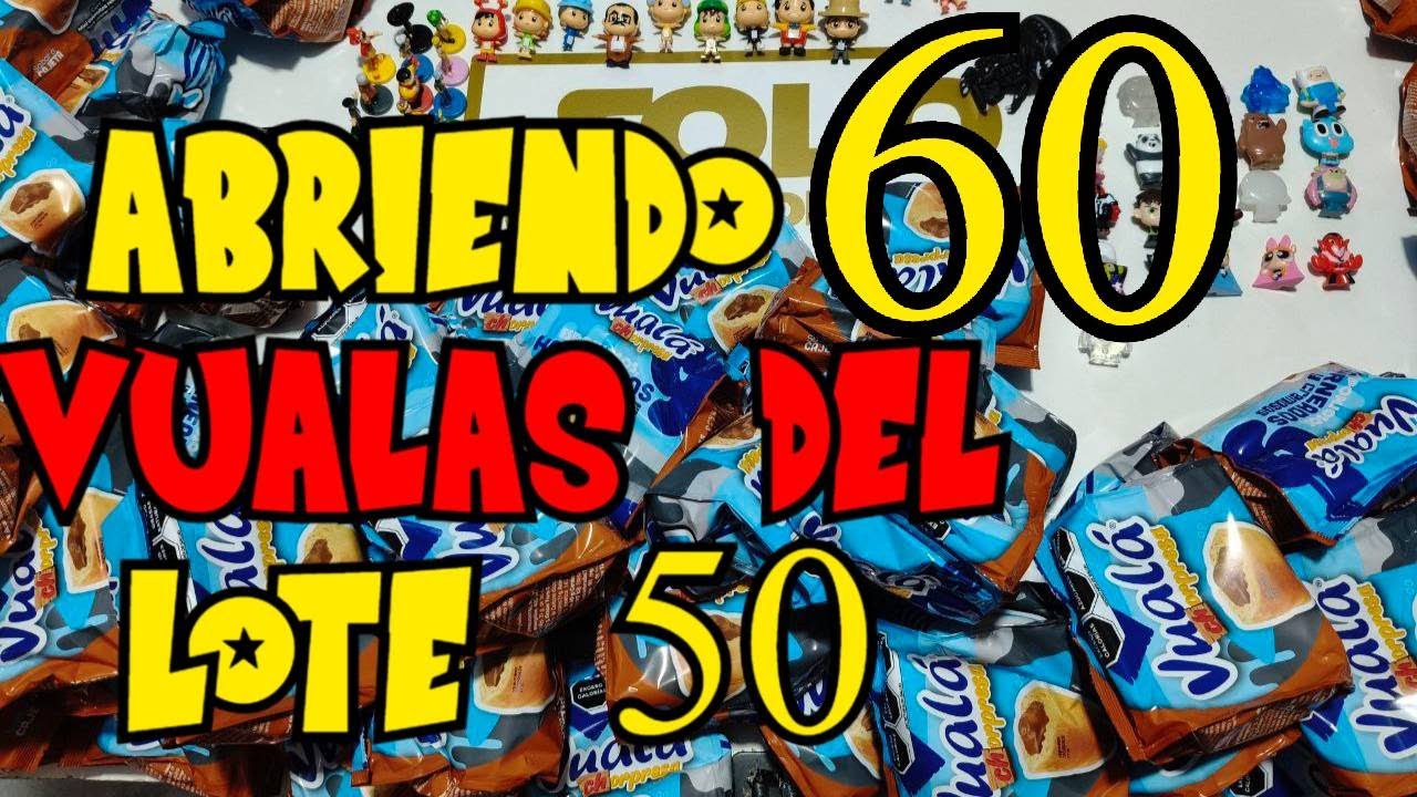 abriendo caja lote 50
