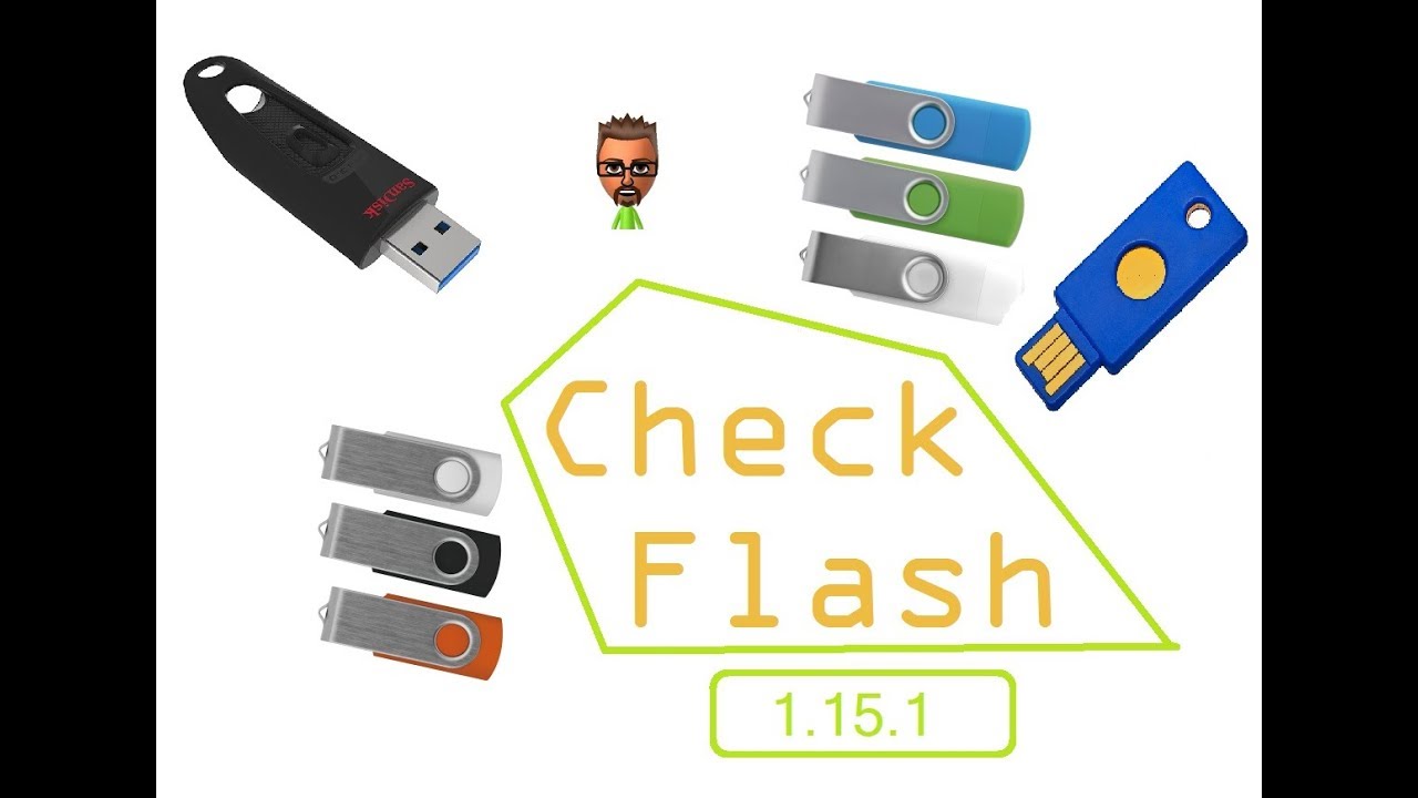 Check Flash Diagnostica chiavetta USB DRIVE