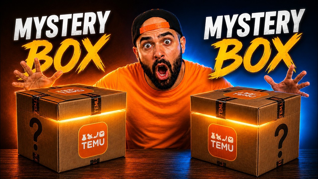 Ho COMPRATO una MYSTERY BOX su TEMU 📦 MEGA UNBOXING (Parte 3)