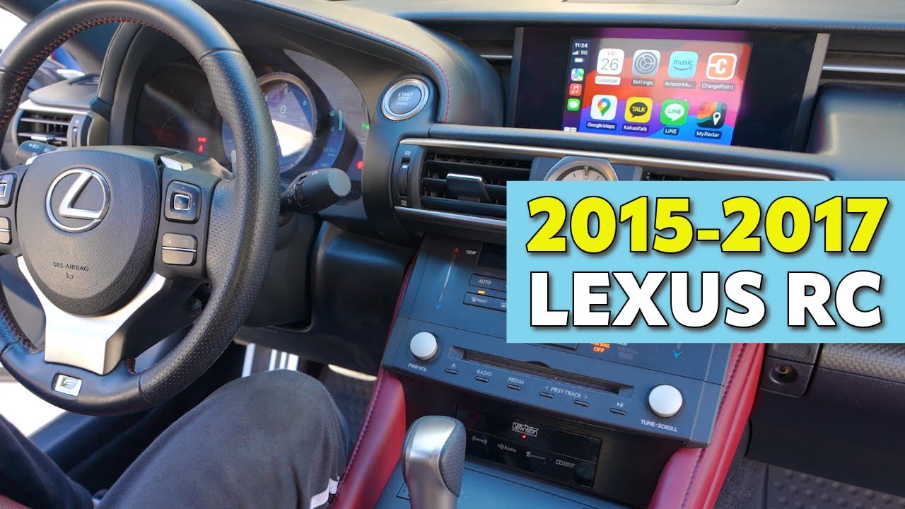 2015-2017 Lexus RC | Beat-Sonic CarPlay Android Auto | DIY Installation