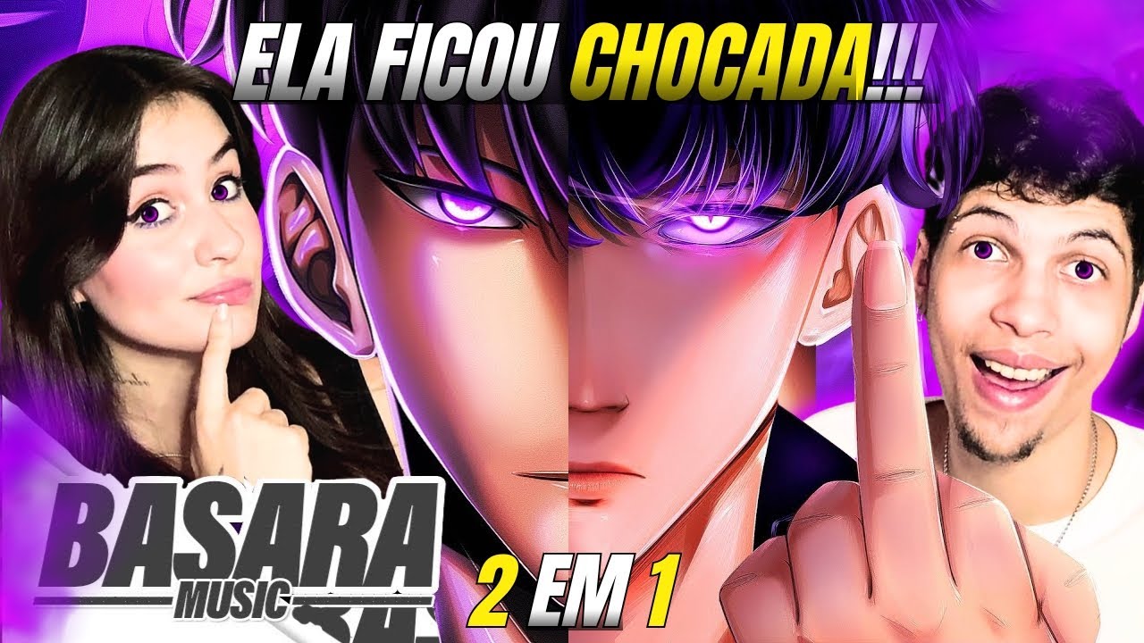 CONHECENDO SUNG JIN WOO (Solo Leveling) | Basara | 2 EM 1 - REACT VT e LELE