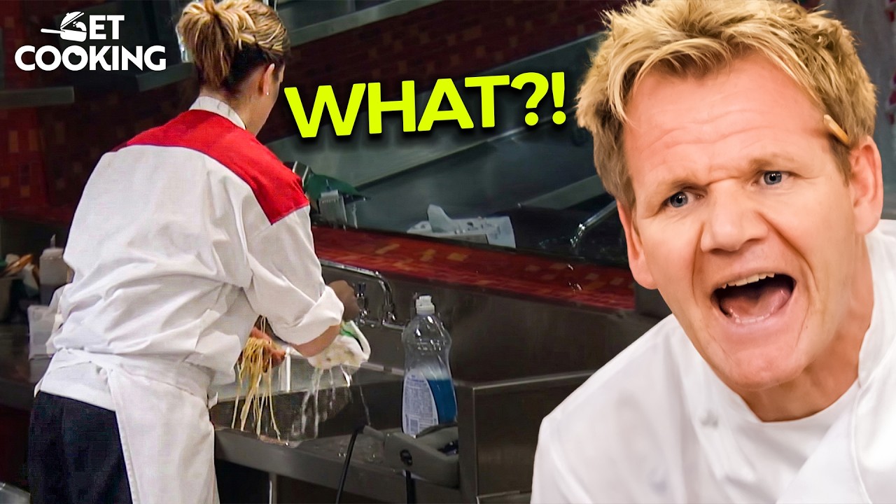 He ALMOST Served Trash Pasta to Customers... | Hell's Kitchen USA