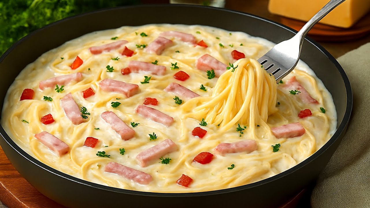 Вкуснейшая паста за 5 минут! Это настолько вкусно, что вам захочется готовить его каждый день!
