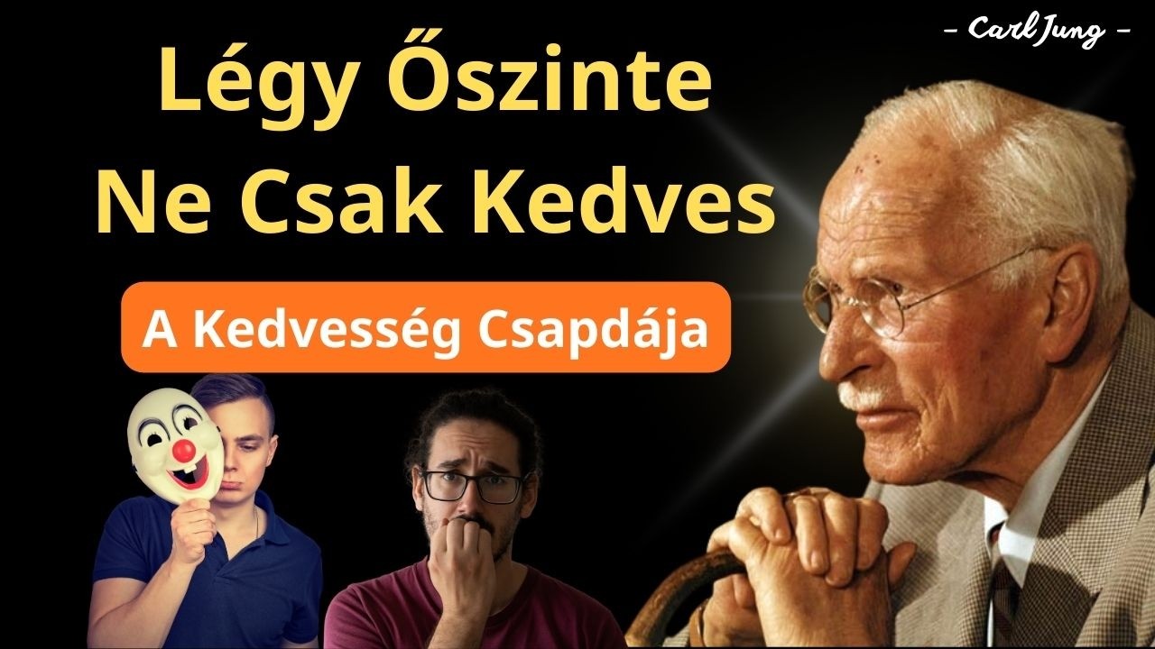 Ne Próbálj Mindig Kedves Lenni – Légy Inkább Őszinte és Valódi | Carl Jung