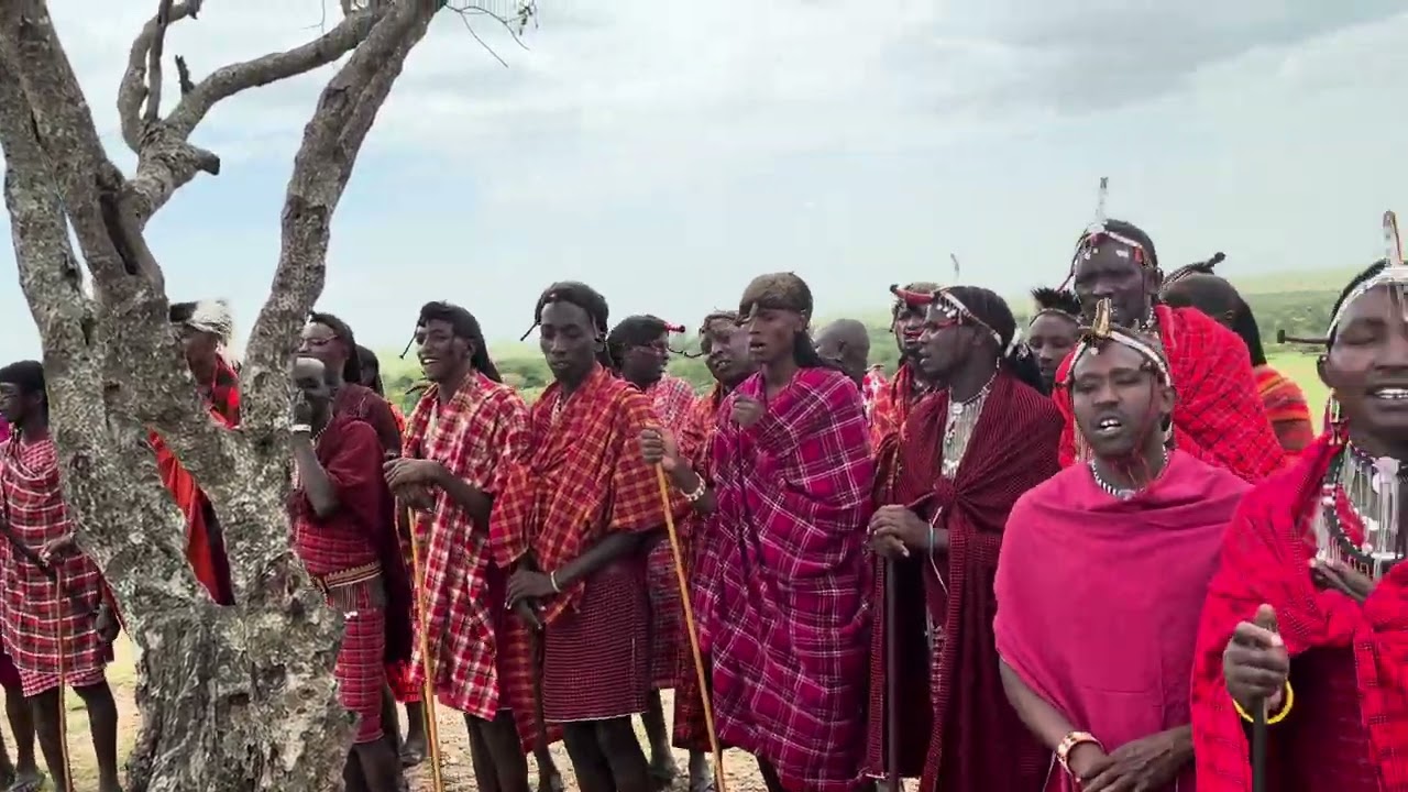 Fr. Vincent visiting Maasai community in Africa 