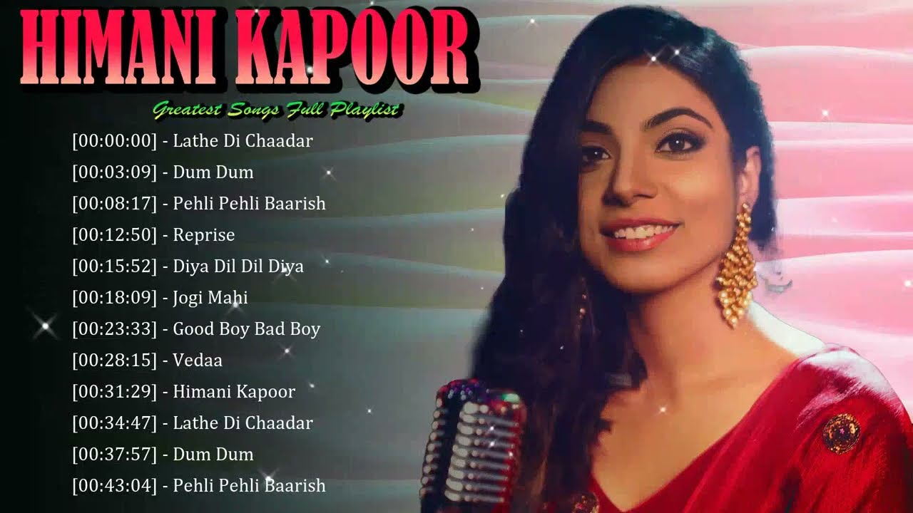 🌸 Himani Kapoor - Gentle songs that remain within, leaving the heart lighter and beautifully full ✨