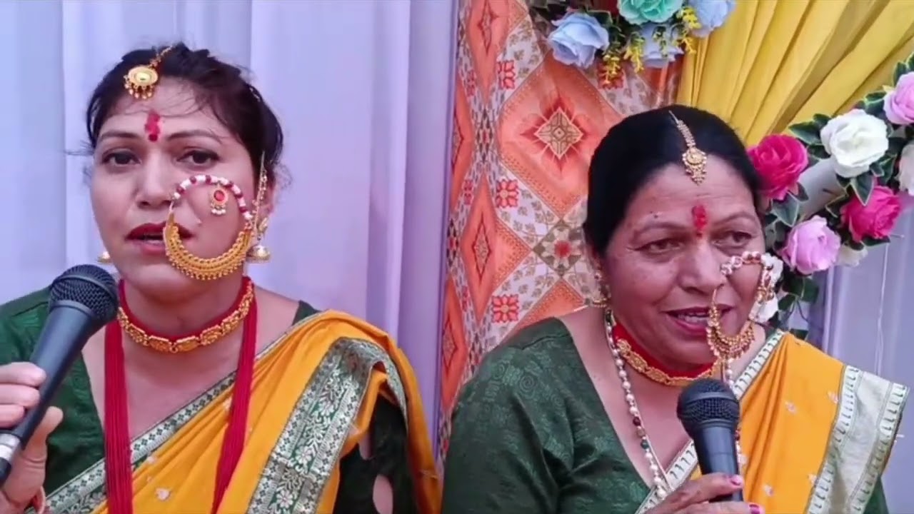गढ़वाली मांगल गीत | पैली न्यूति पैली न्यूति वेद मुखी  बरमा | Mangal Geet | चौरास #pahadiculture