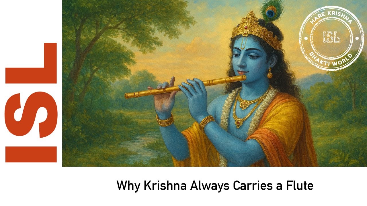 Why Krishna Always Carries a Flute?