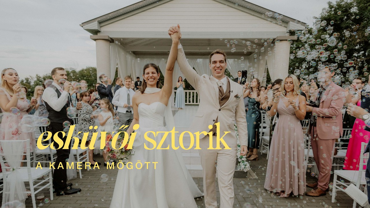 Az év legromantikusabb esküvője a Gencsy Kúriában | Esküvői sztorik a kamera mögött