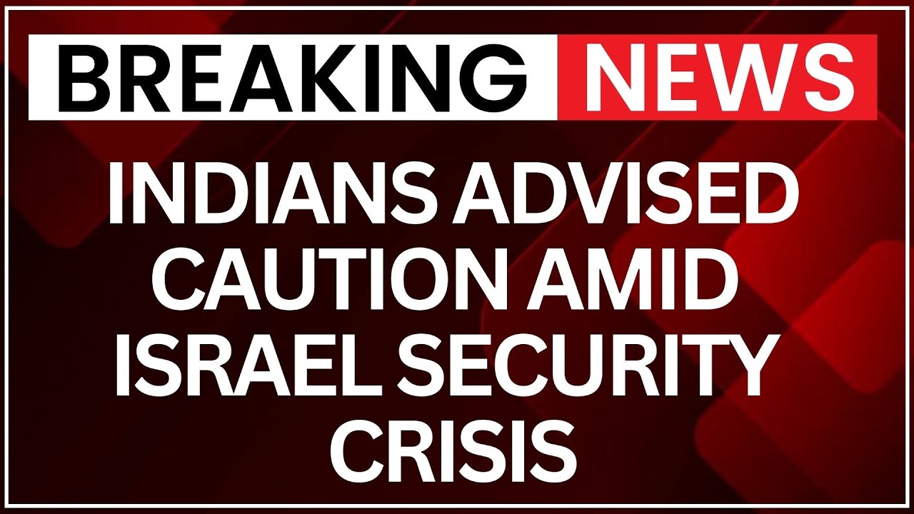 Israel-Iran Emergency Alert! Indian Embassy Alerts Nationals in Israel Amid Rising Tensions | NewsX