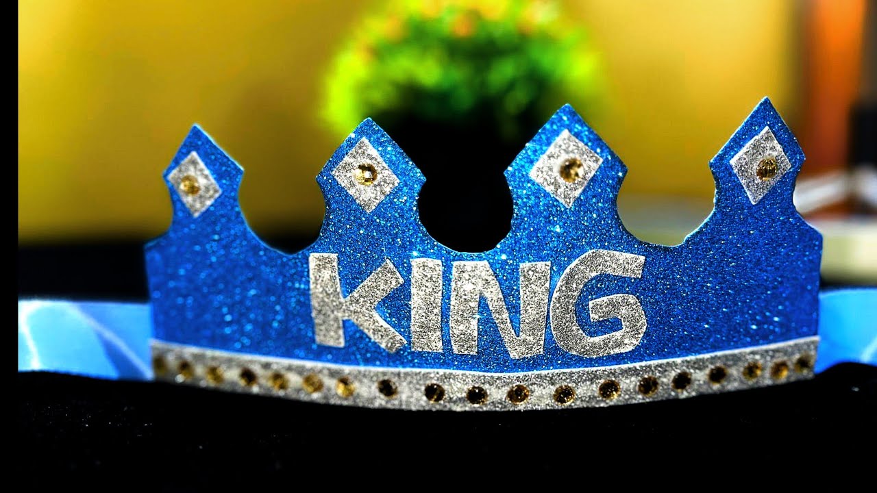 DIY KING Crown making with Paper | Howto make King Crown at Home | Tiara Crown IRequested Video..