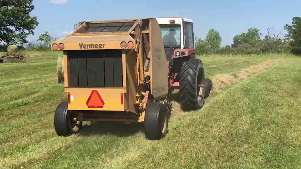 Baling Spring Hay