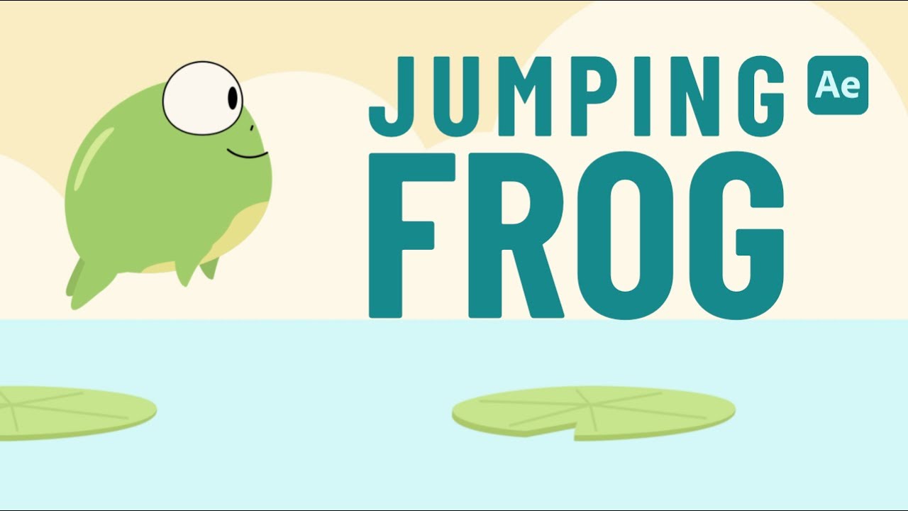 How to Animate a Jumping Frog - After Effects Tutorial #49