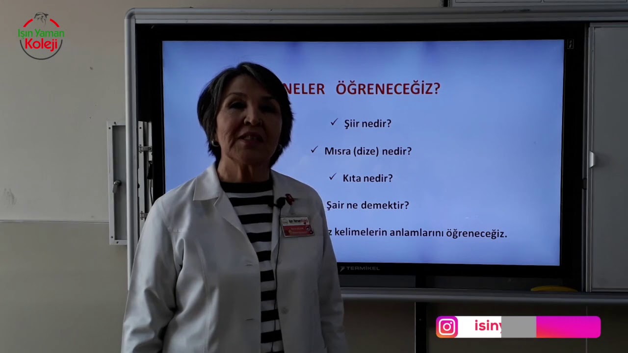 1-A Sınıfı Türkçe, Şiir İnceleme