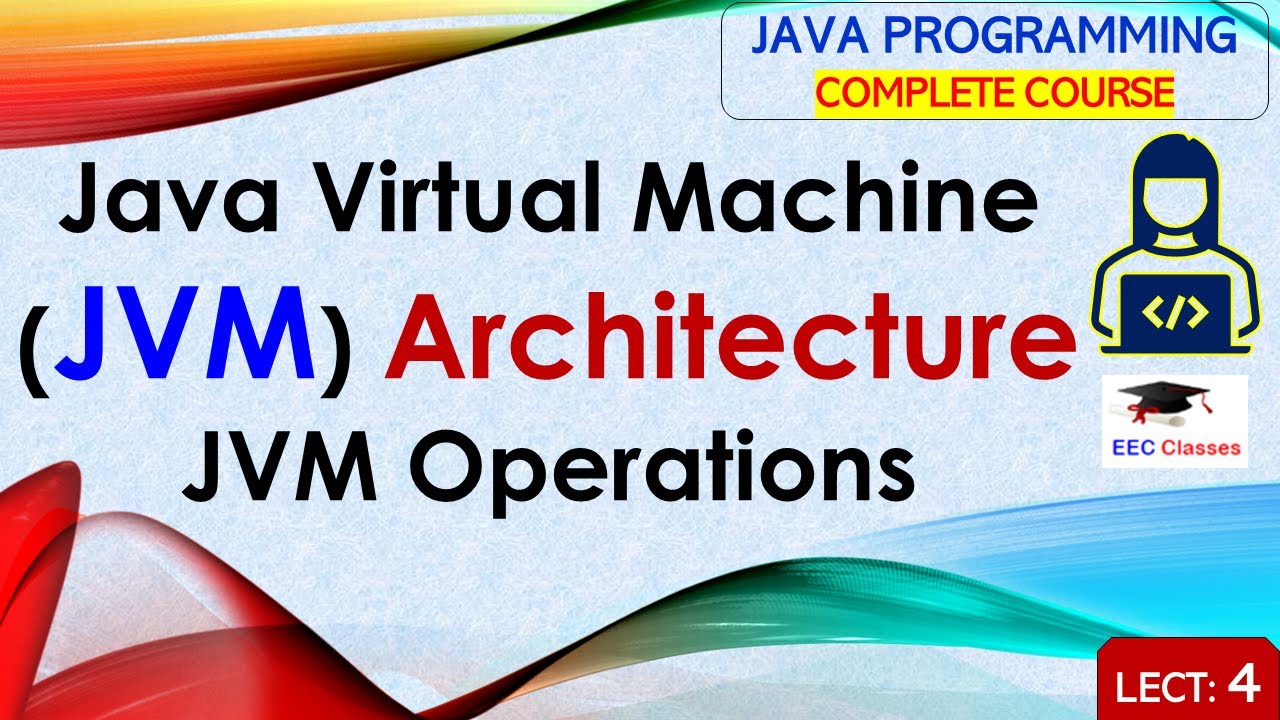 L4: Java Virtual Machine(JVM) Architecture | JVM Operations |Java Programming Lectures in Hindi