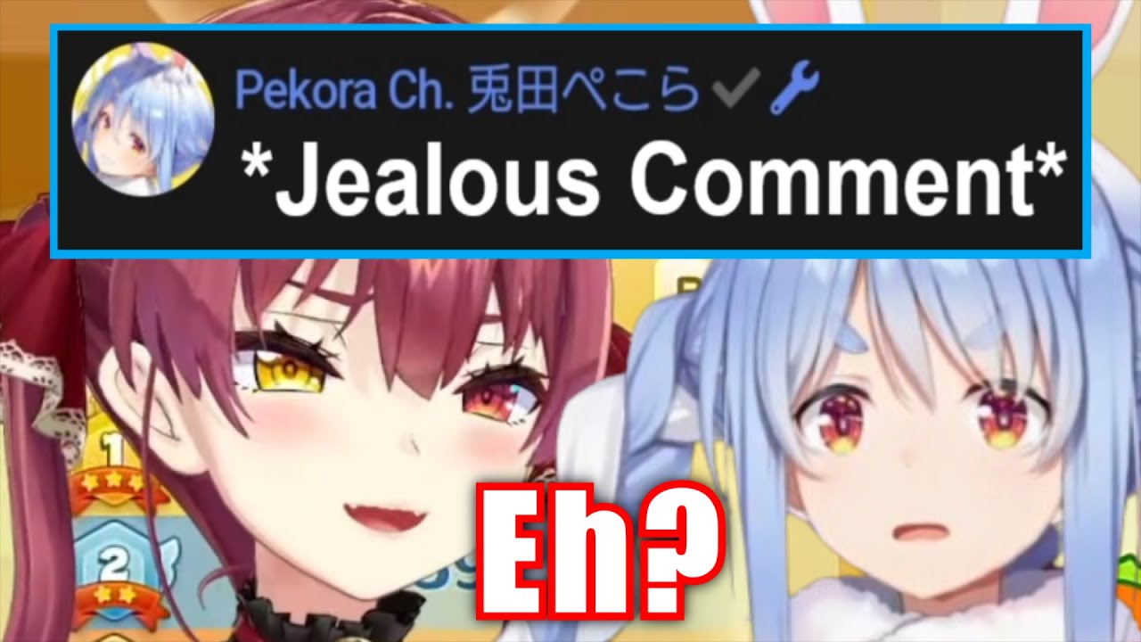 Pekora Leaves Marine A Jealous Comment After Her Personal Best Got Beaten