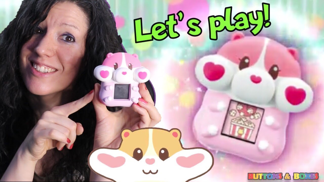 Motchimaruzu virtual pet unboxing and baby stage playthrough