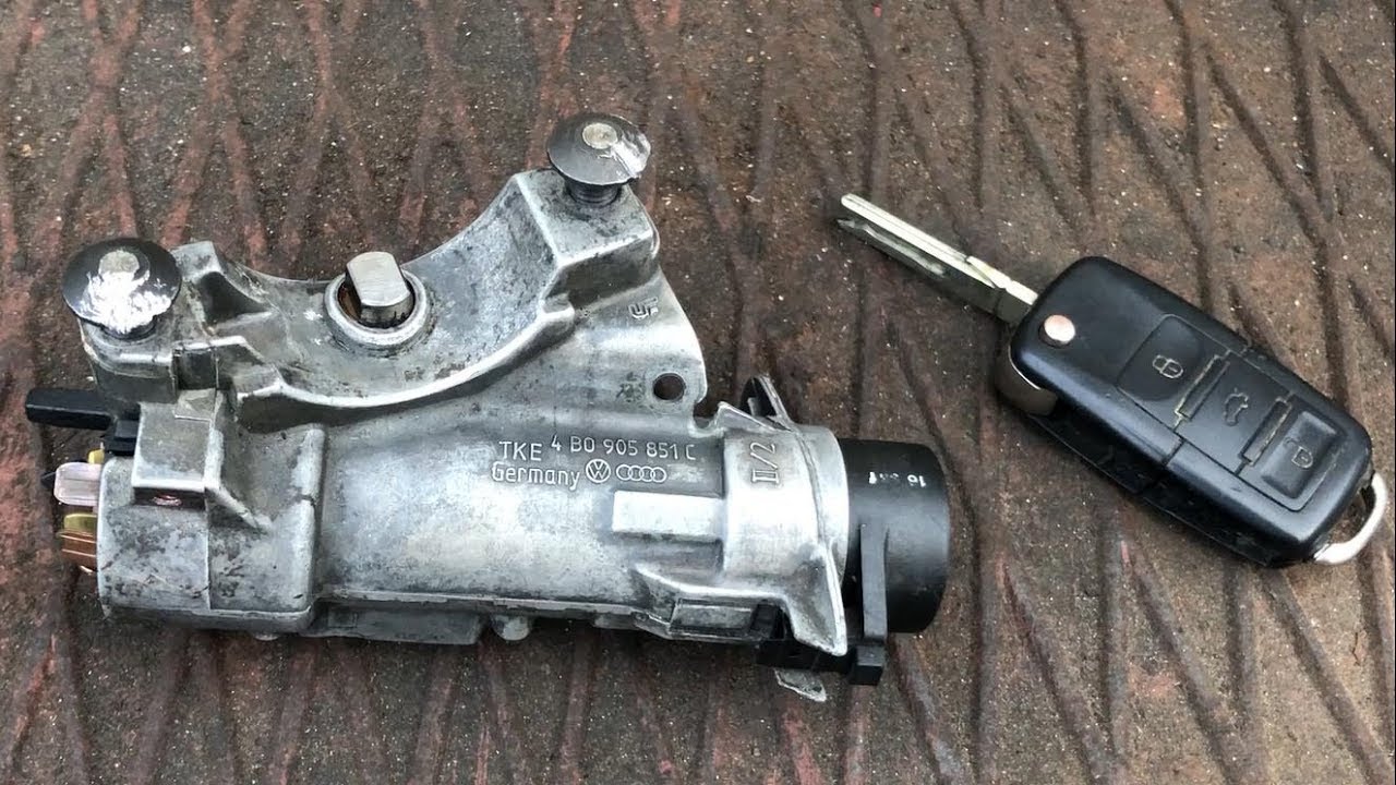 Cum demontezi butuc contact / antena imobilizator VW Golf 4, Bora, Passat, Skoda Octavia 1, Polo