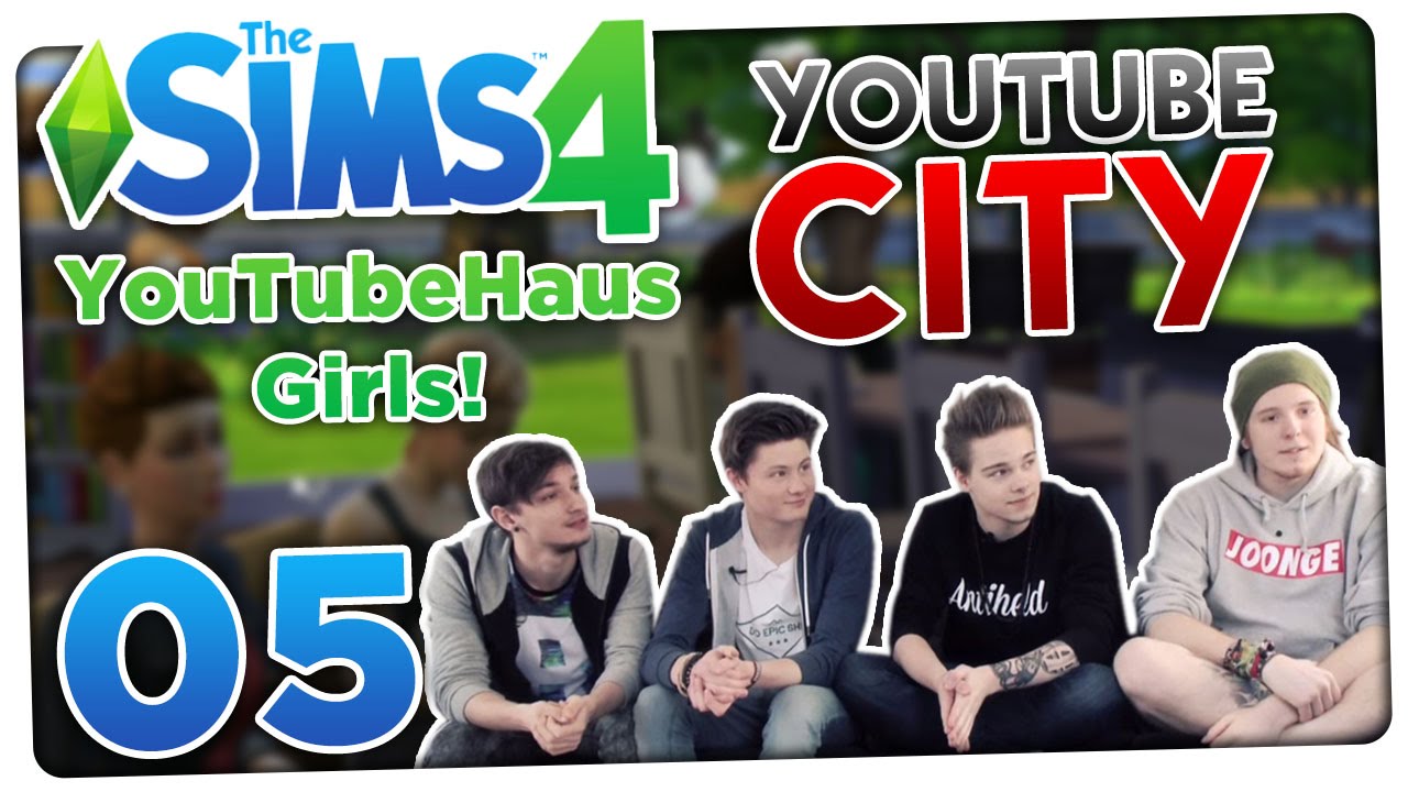 Die #YouTubeHaus Girls! YouTube City - Sims 4 #05 | ungespielt