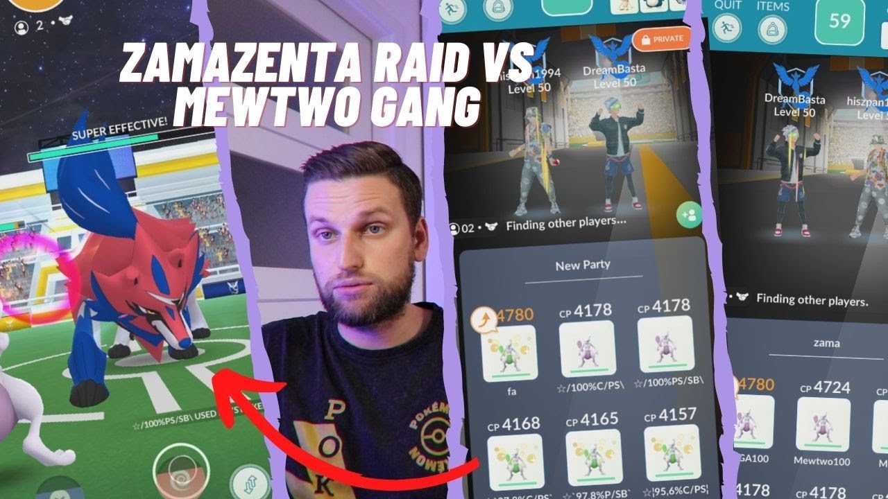 Zamazenta Raid Duo VS Mewtwo Gang Odcinek #669