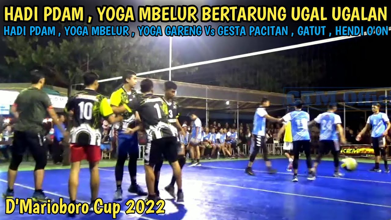 Spike Brutal Hadi PDAM , Yoga Mbelur Gempur Lawan - Tawangsari Vs Wonorejo D'MARIOBORO CUP 2022