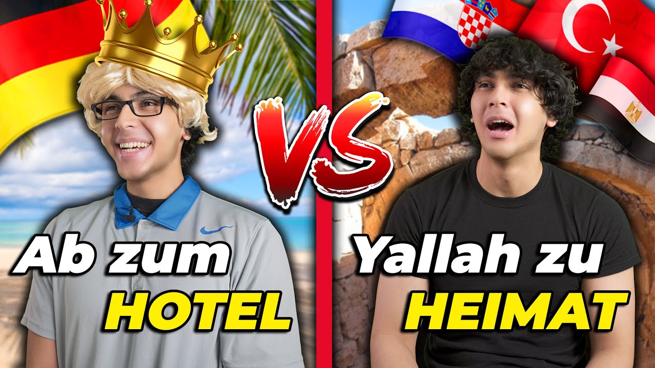 Deutsche vs. Ausländer - auf REISEN ✈😂 | Mohi__07