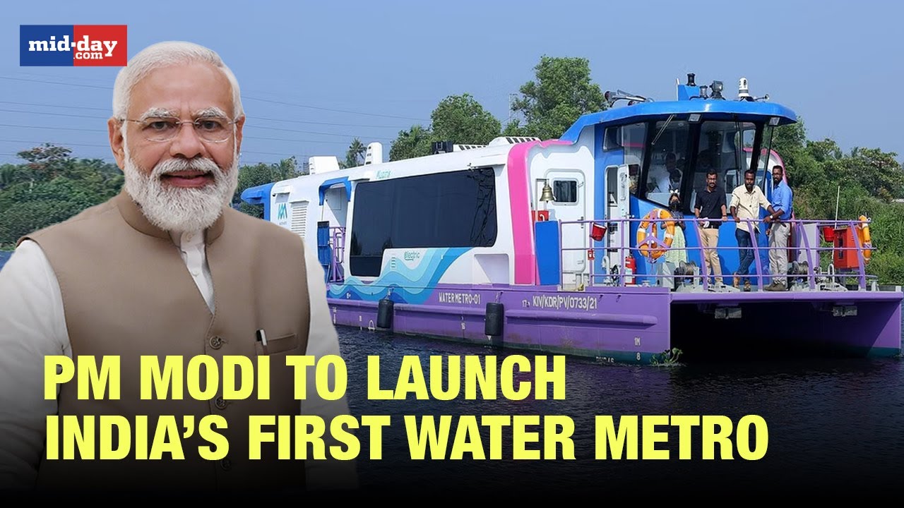 Kerala: PM Modi To Launch India’s First Water Metro In Kochi