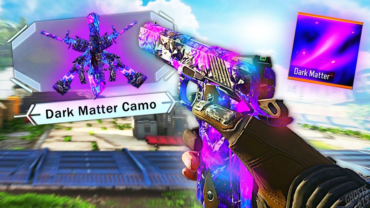 i unlocked dark matter in black ops 3 AGAIN..