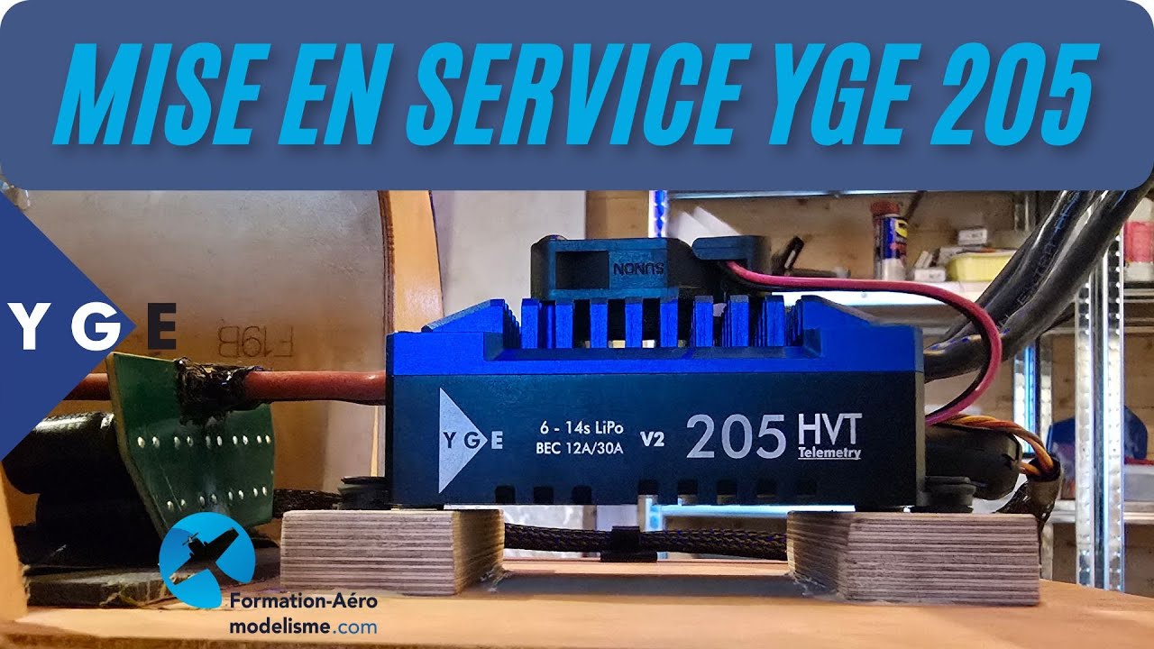 Mise en service YGE 205 1/2