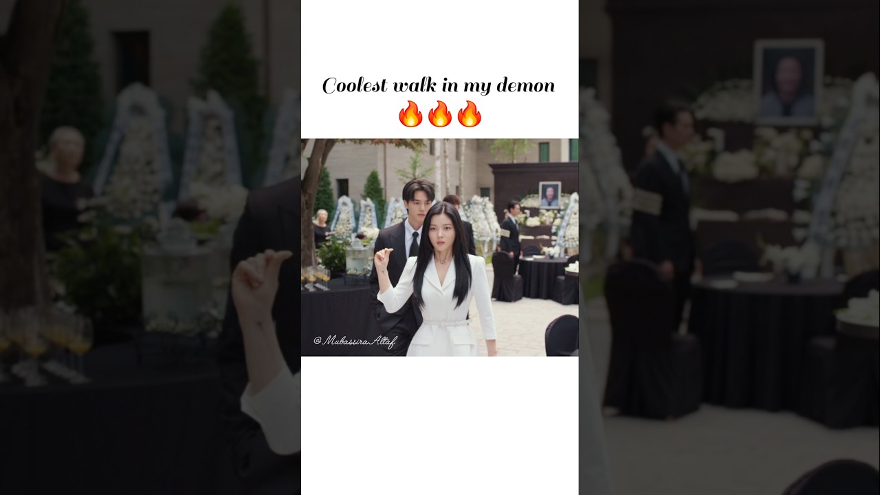 ICONIC WALK 🔥🔥🔥 #mydemon #kdrama #jeongguwon #dodohee #songkang #kimyoojung #@MubassiraAltaf