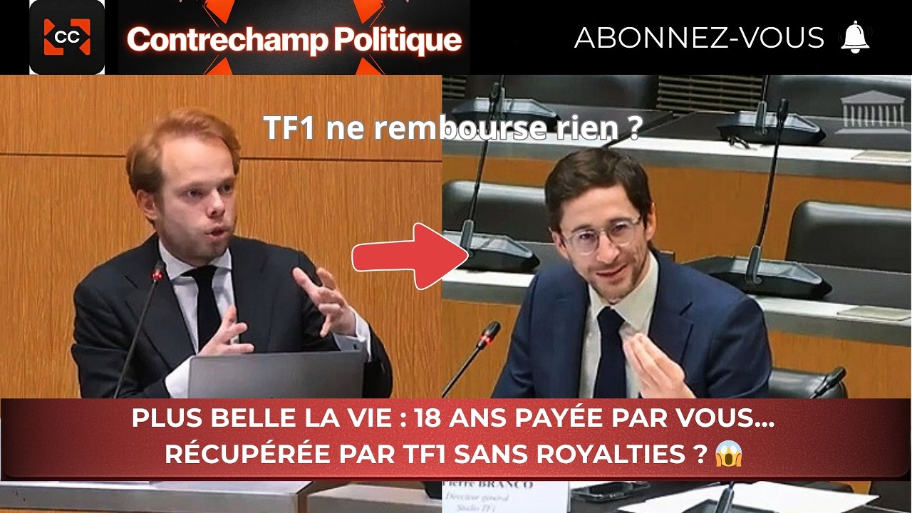 Plus Belle la Vie : 18 ans payée par le contribuable… RÉCUPÉRÉE par TF1 sans royalties ? 😱