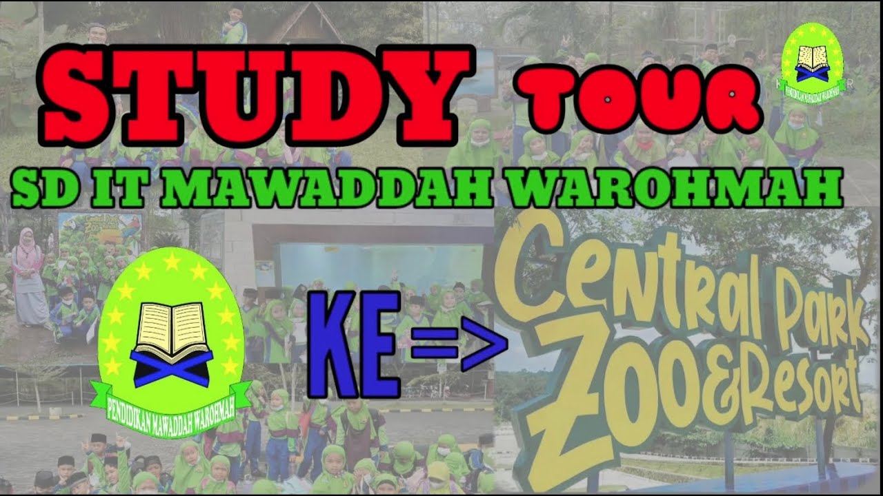 STUDY TOUR SD IT MAWADDAH WAROHMAH MEDAN KE CENTRAL PARK ZOO