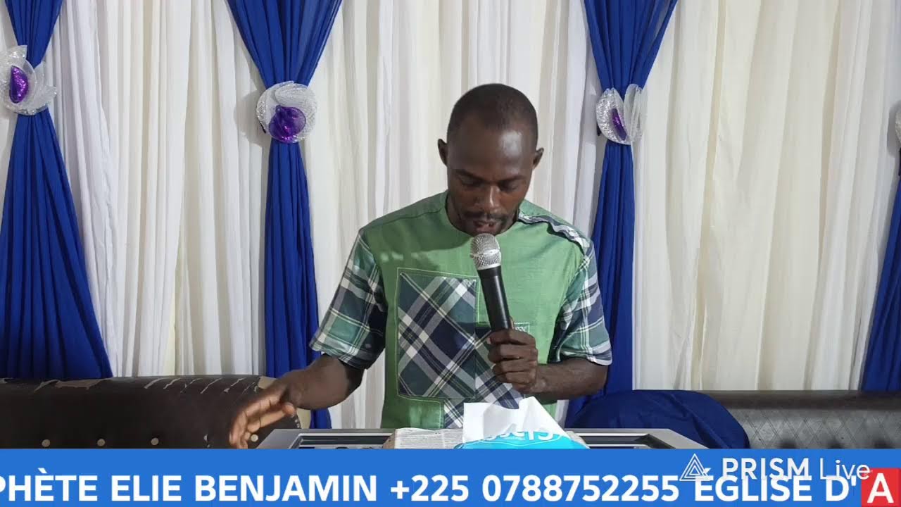 CULTE DE PRIÈRE ET D'ADORATION